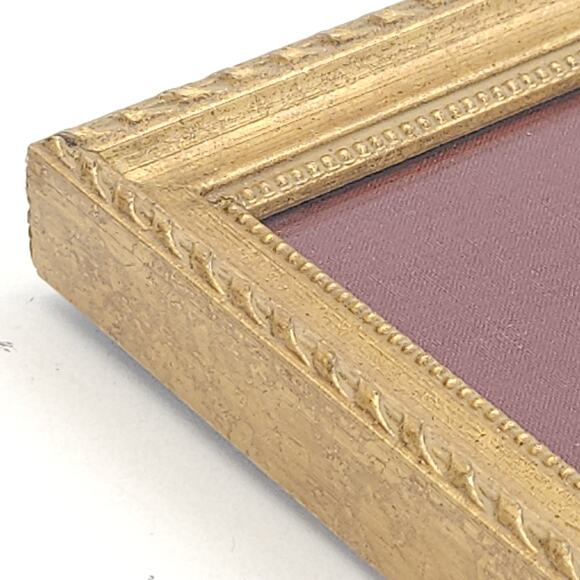 The Prairie Schooler Cross Stitch Santa Frame Mat Folk Art Prim Christmas 1998 - Picture 5 of 6